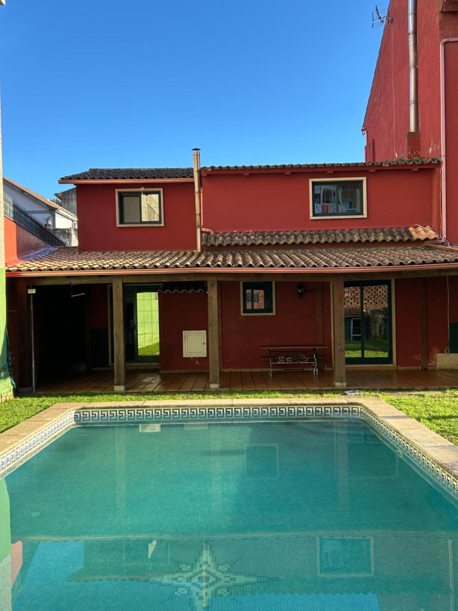 Villa Casa Robleda, Piscina Privada Cubierta Y Jacuzzi à Vigo Extérieur photo